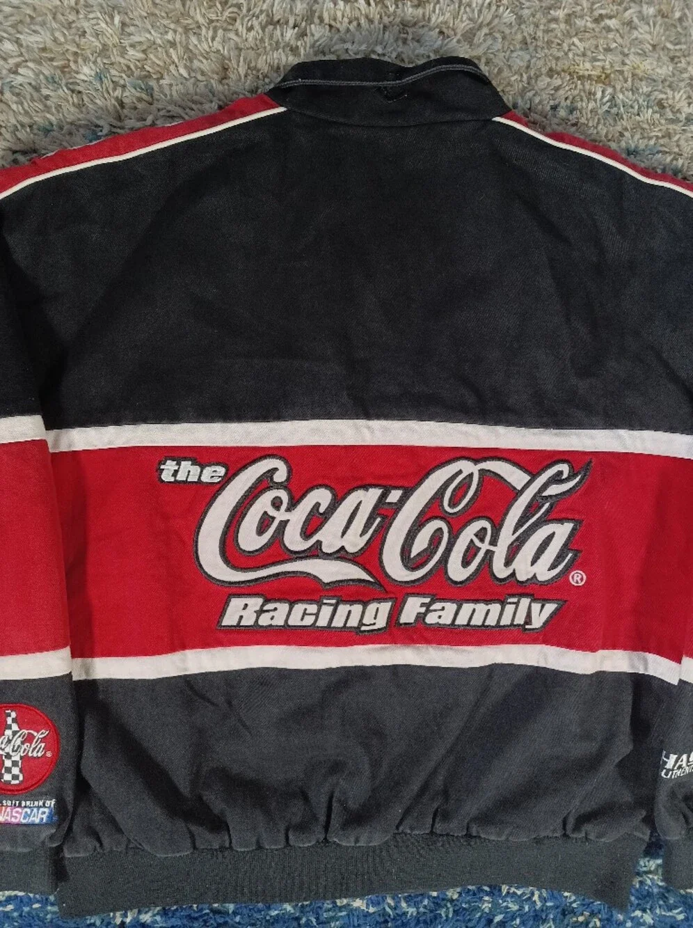 NASCAR JH Design Coca Cola Racing Family #20 Tony Stewart Jacket Mens - Picture 11 of 15